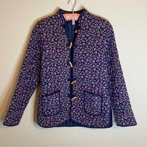 Urban Outfitters Vintage style Floral Quilted Toggle Front Jacket